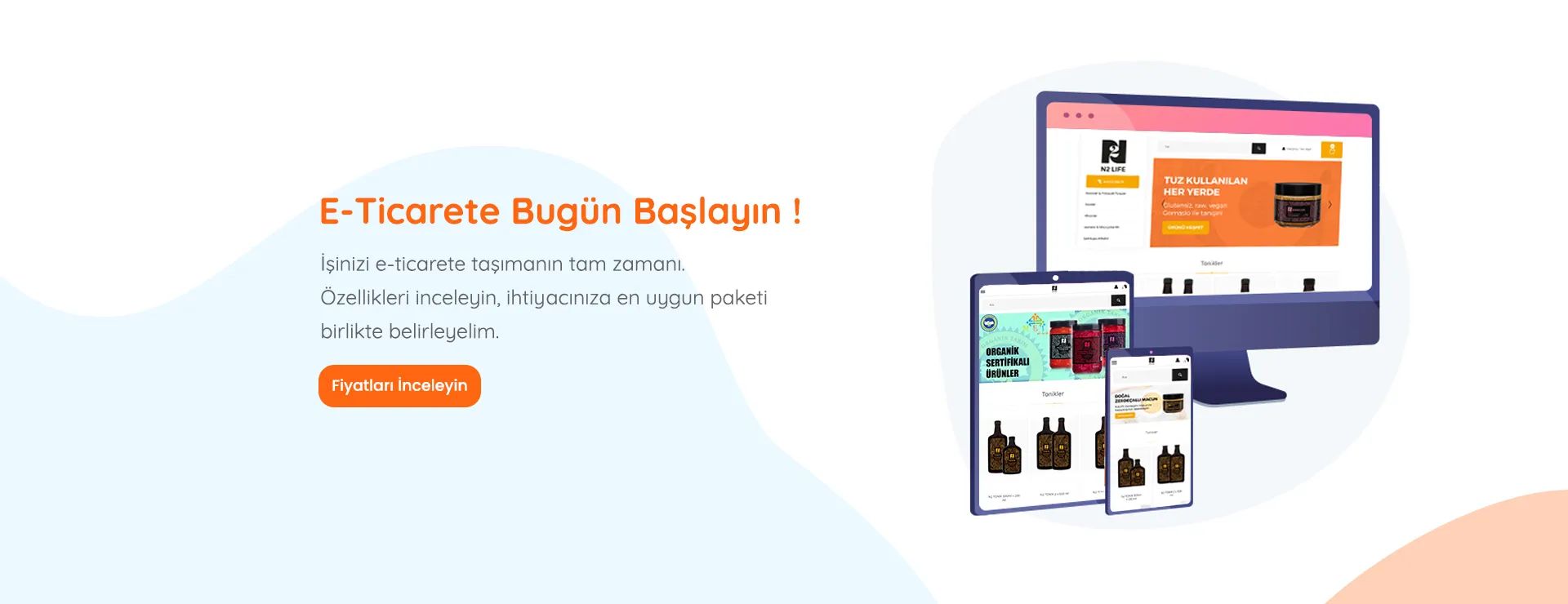 e-Ticaret Sitesi Paketleri